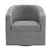 Naomi Accent Chair With Full 360° Swivel - Grey