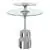 Tomos 2 Pcs. Accent Table Set In Chrome