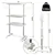 3 Tier Clothes Drying Rack Collapsible Laundry Hanger Indoor Outdoor