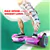 Pink Hoverboard With LED Lighting & Bluetooth Speaker