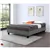 True Contemporary EZ Base Foundation Full Grey Platform Bed