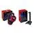 Digifast Orpheus Red Gaming Headset and Atlas RGB Headset Stand