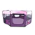 45' Portable Pet Dog Soft Playpen Folding Crate Pen New - Pink/Purple