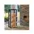 16 In Firewood Rack Log Holder Fireplace Storage Rack with Handles, 22
