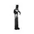 10ft Inflatable Halloween Skinny Ghost in a Tall Hat, Blow-Up Outdoor