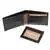 SET OF 2 CLUB ROCHELIER MENS BILLFOLD WITH REMOVABLE CARD HOLDER SET