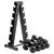 VENTRAY HOME 10-35lb (pair) Dumbbell set with 6 Tier Rack