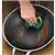 12 Inch Stainless Steel Cooking Wok Cookware with Standable Long Handl