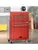 Red 6-Drawer Tool Chest Set with 4 Wheels, Lockable Rolling Tool Box,