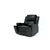Black Leather Gel Power Recliner Chair w USB Chargers