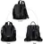 Gsantos SZ03 Genuine Leather Backpack Black