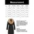 Long Winter Fashion Coat for Women, Black 28, Large