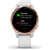 Garmin Vivoactive 4S Smaller-Sized GPS Smartwatch Rose Gold White Band