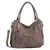Medium PU Leather Top-handle Satchel Bags Brown