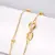 18k Yellow Gold Small Chain Bracelet