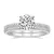1.25 Ct CZ Engagement Sterling Silver Ring, Size 9