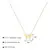 18K Gold Plated Butterfly Pendant Necklace