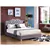 Passion Furniture Joy Gray Full Upholstered Panel Bed