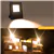 GE 17.9in. Black Outdoor LED Landscape Flood Lamp with IP68 warm light