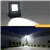 GE 13.6 in. Black Outdoor LED Landscape Flood Lamp with IP68 Daylight