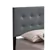 Caldwell Dark Grey Twin Panel Bed