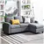 2 - Piece Upholstered Sectional - Grey