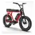 Decibel Moto 500-watt Electric Bike - Red