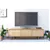 Solid Wood TV Media Stand 60 inches- Beige