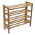 Winsome Shoe Rack, 4-Tier - Natural
