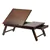 Winsome Alden Lap Desk, Flip Top With Drawer, Foldable Legs