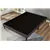 Modern Comfort Platform Bed Frame with Grey Linen Trim and Slat Cover