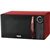 RCA 0.9 cu ft Red Microwave - 900W, 10 Power Levels