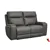 Levoluxe Arlo 64.2 Inch Power Reclining Loveseat in Ryder Charcoal