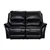 Reggio Reclining Sofa and Loveseat in Charcoal by Lifestyle