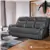 Scorpio Reclining Sofa in Grey