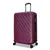 NICCI Highlander Collection Luggage 3 Piece Set Plum