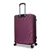 NICCI Highlander Collection Luggage 3 Piece Set Plum