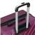 NICCI Highlander Collection Luggage 3 Piece Set Plum