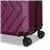 NICCI Highlander Collection Luggage 3 Piece Set Plum