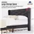 Queen Size Upholstered Platform Bed Frame with Metal Frame, Headboard
