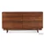 Rustic Classics Jasper Reclaimed Wood 6 Drawer Dresser in Brown
