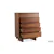 Rustic Classics Jasper Reclaimed Wood 5 Drawer Chest in Brown