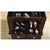 Arolly Wood Finish Jewelry Box Chest with Four Storage Compartments
