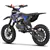 MotoTec Thunder 50cc Kids Gas Dirt Bike 2-Stroke Blue
