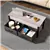 2-Way Lift Top Rustic Wood Coffee Table with Fabric Storage