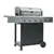 Kenmore - 4 Burner Gas Grill Plus Side Burner - Black with Stainless S