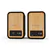 House of Marley Get Together Duo Bluetooth Bookshelf Speakers