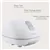 Steam Foot Bath/Spa Massager with Detachable Rollers