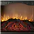 MADENA Mainstays Black, 1500w 2-Setting 3D Electric Stove Heater with