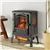MADENA Mainstays Black, 1500w 2-Setting 3D Electric Stove Heater with